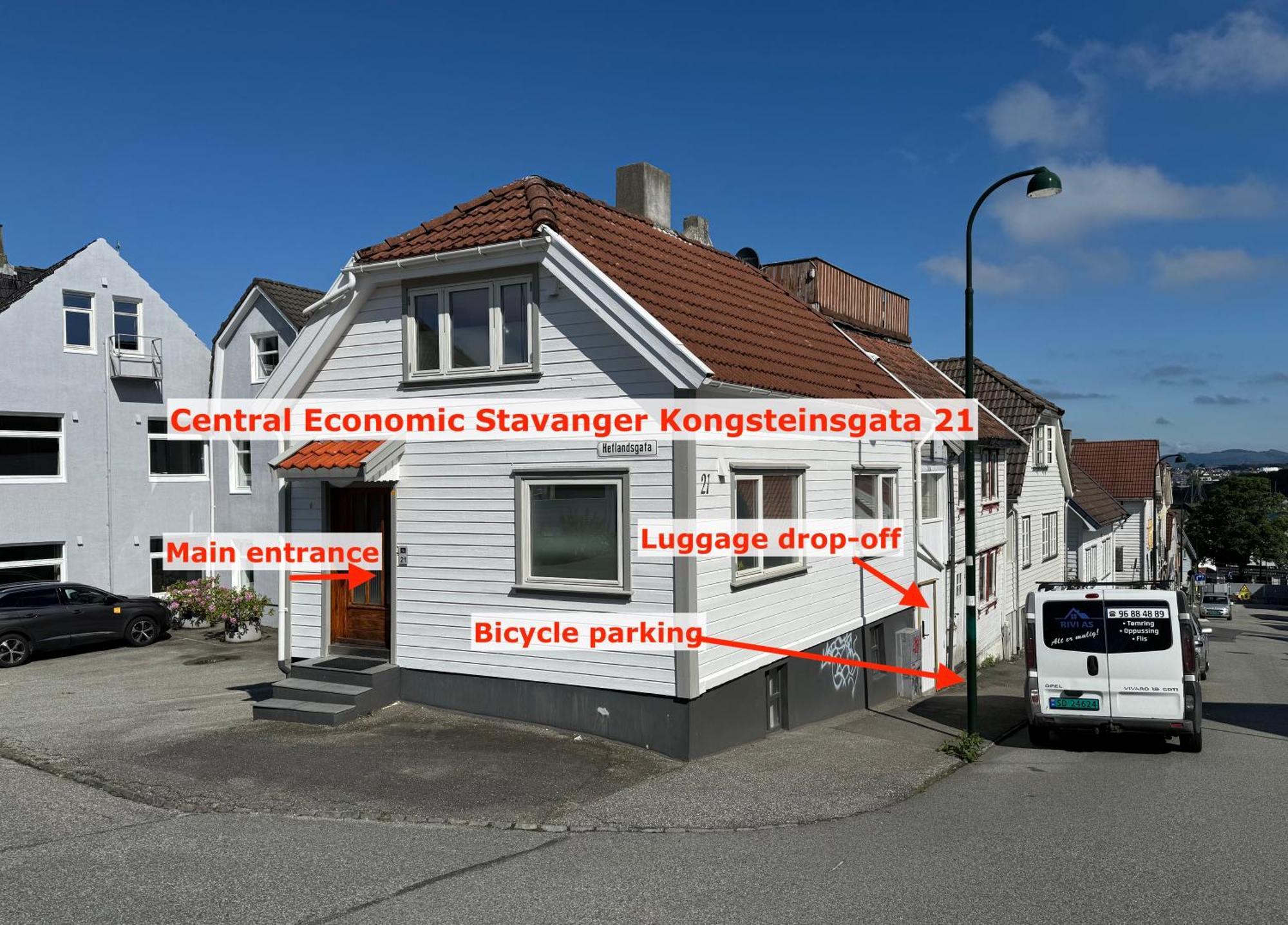 Central Economic Stavanger Kongsteinsgata Zewnętrze zdjęcie